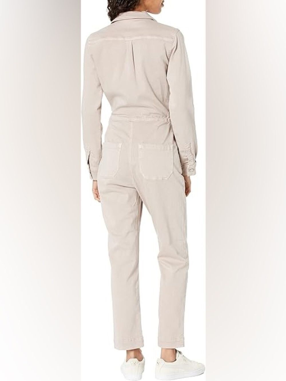 PAIGE Blair Eros Rose Utility Jumpsuit Size 6 - Picture 3 of 9